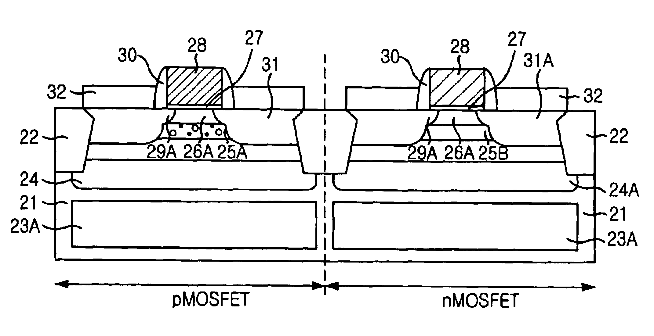 pMOS device having ultra shallow super-steep-retrograde epi-channel with dual channel doping and method for fabricating the same