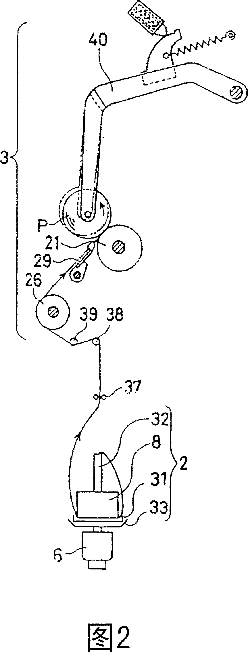 Individual-spindle-drive type textile machine
