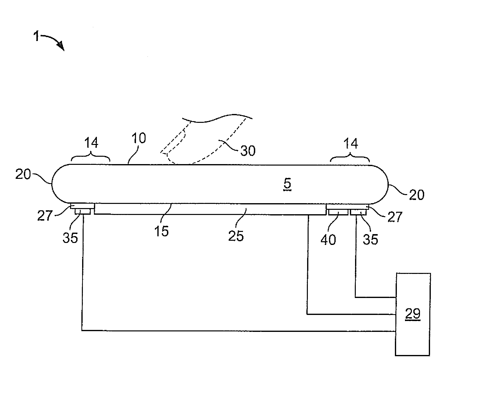Acoustic touch apparatus