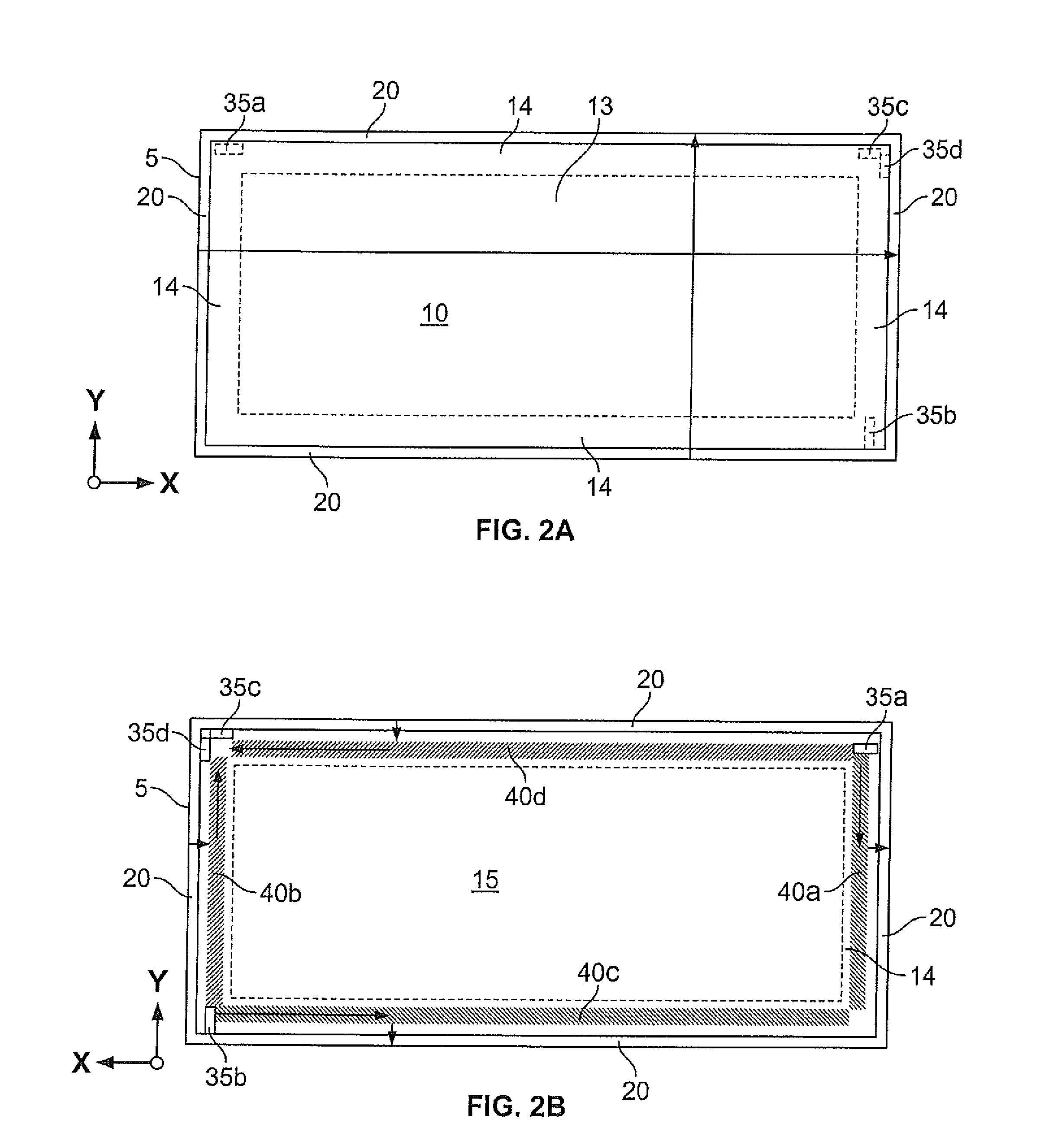 Acoustic touch apparatus