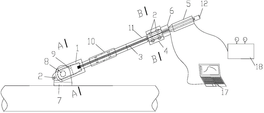 Tensioning device for stay cable which is provided with single-lug or double-lug sleeve and can be adjusted in one direction or two directions and construction method of device