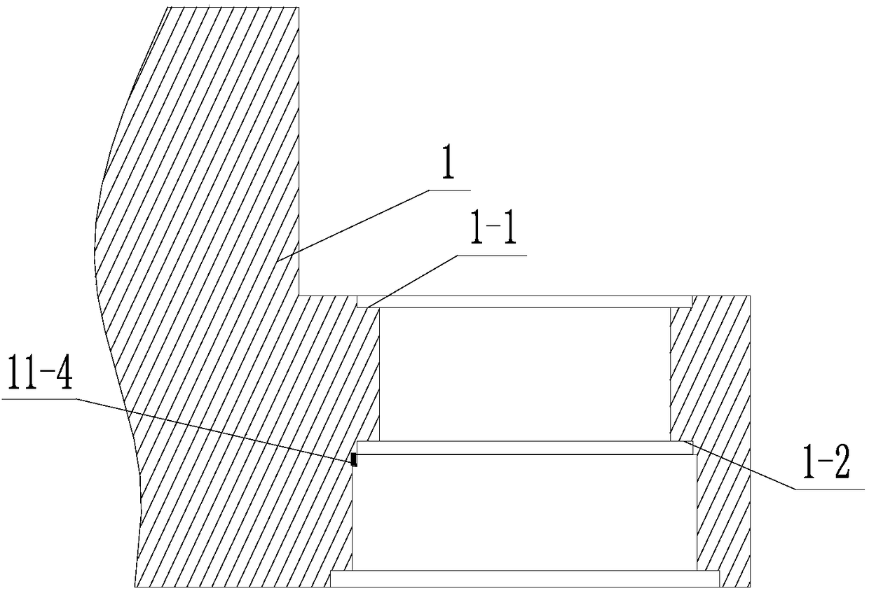 Robot joint rotating device directly driven by frameless type permanent magnet synchronous motor