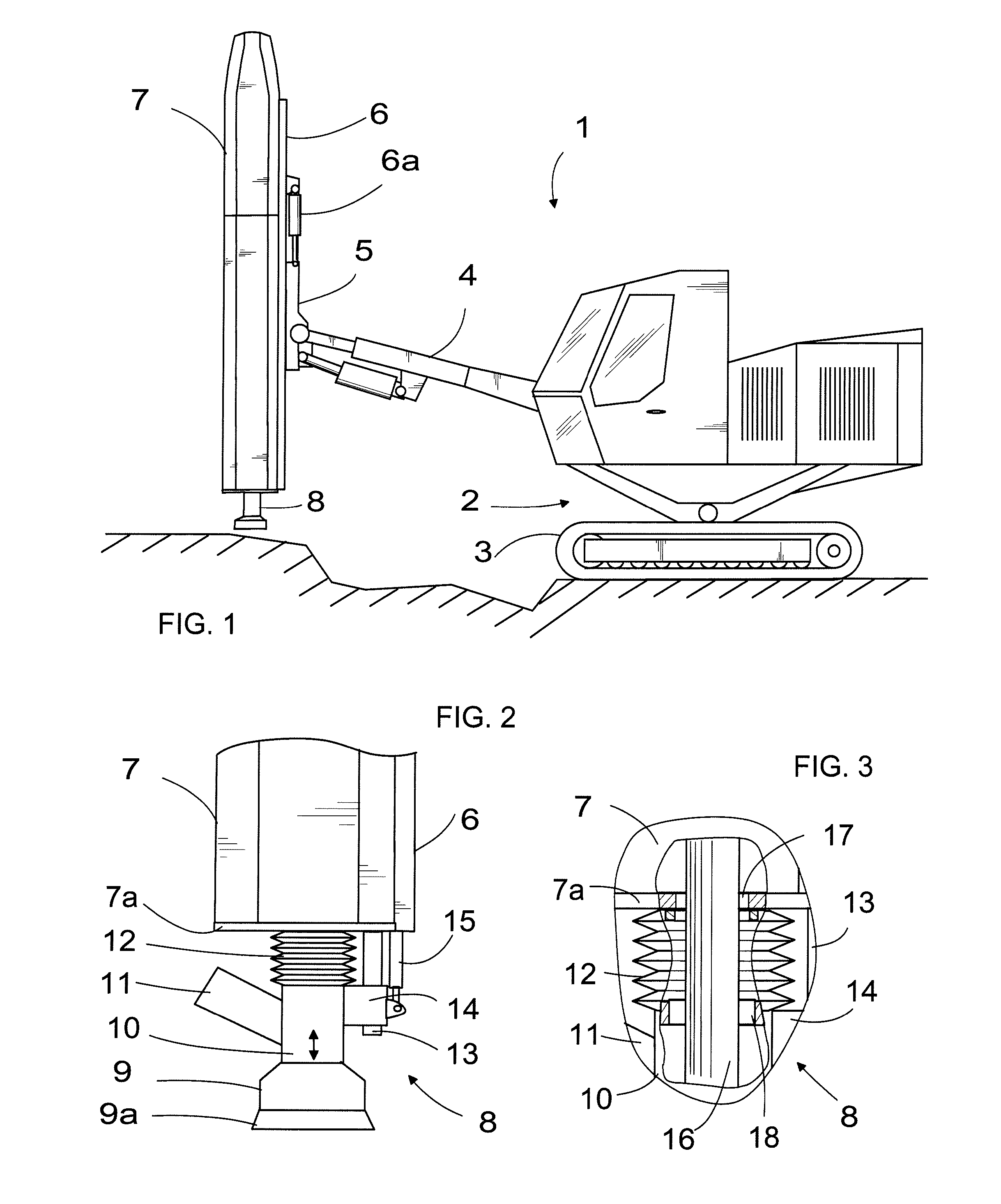 Noise-dampening shield structure for rock drilling apparatus