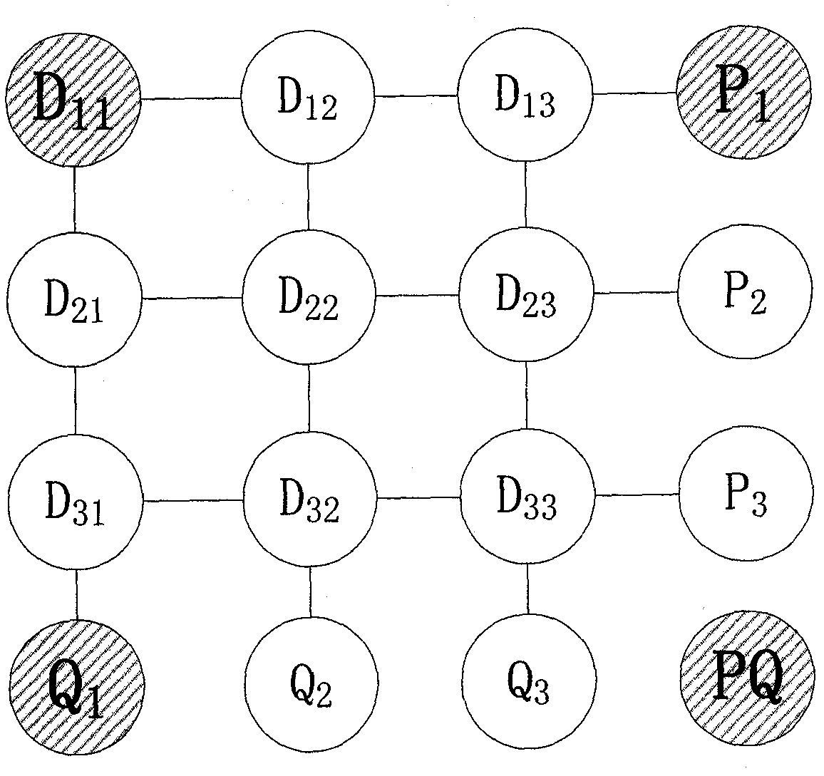 Self-adaptive recombination method based on 2D-RAID (Two-Dimensional Redundant Array of Independent Disk) array