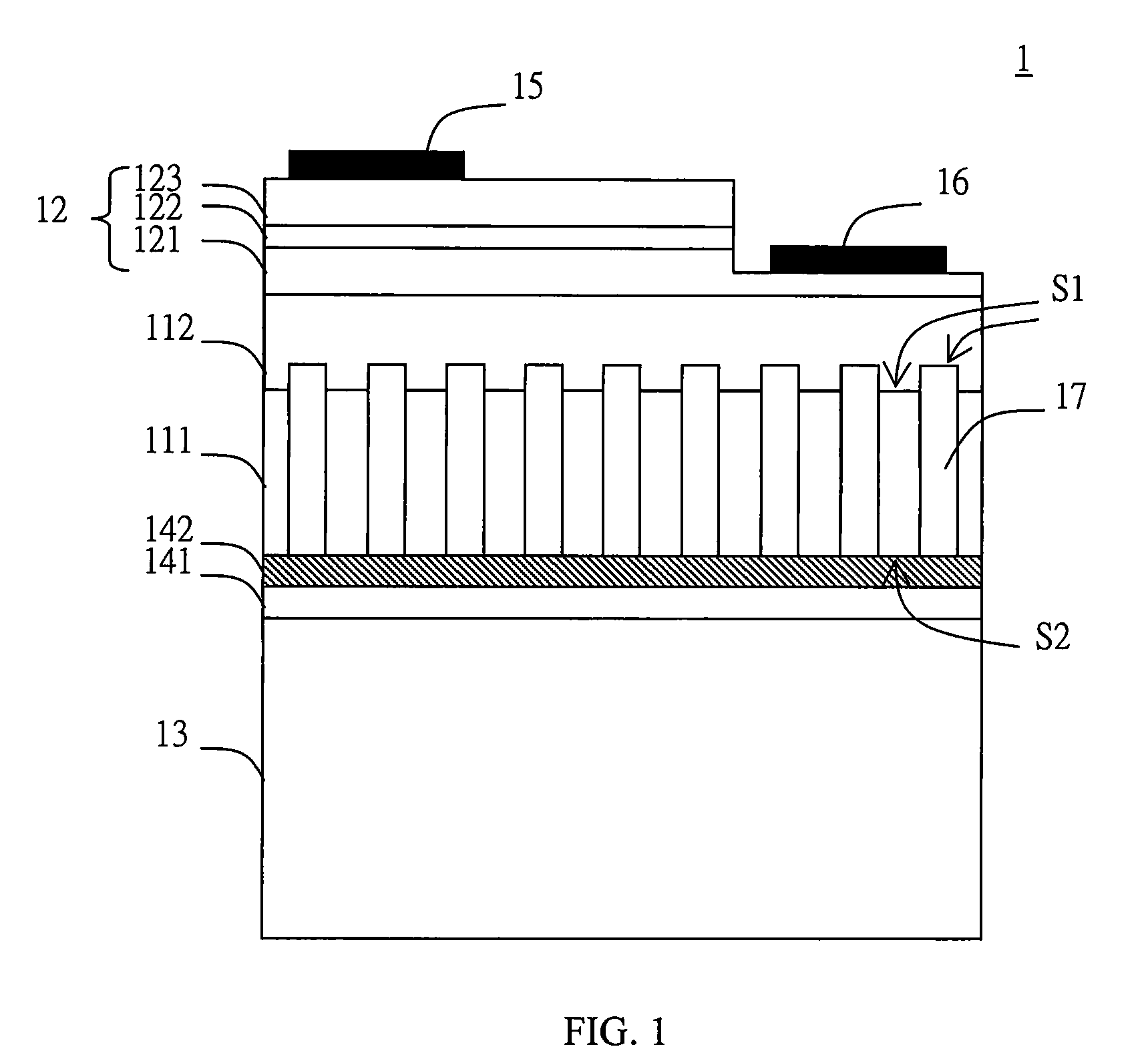 Light-emitting device having a thinned structure and the manufacturing method thereof