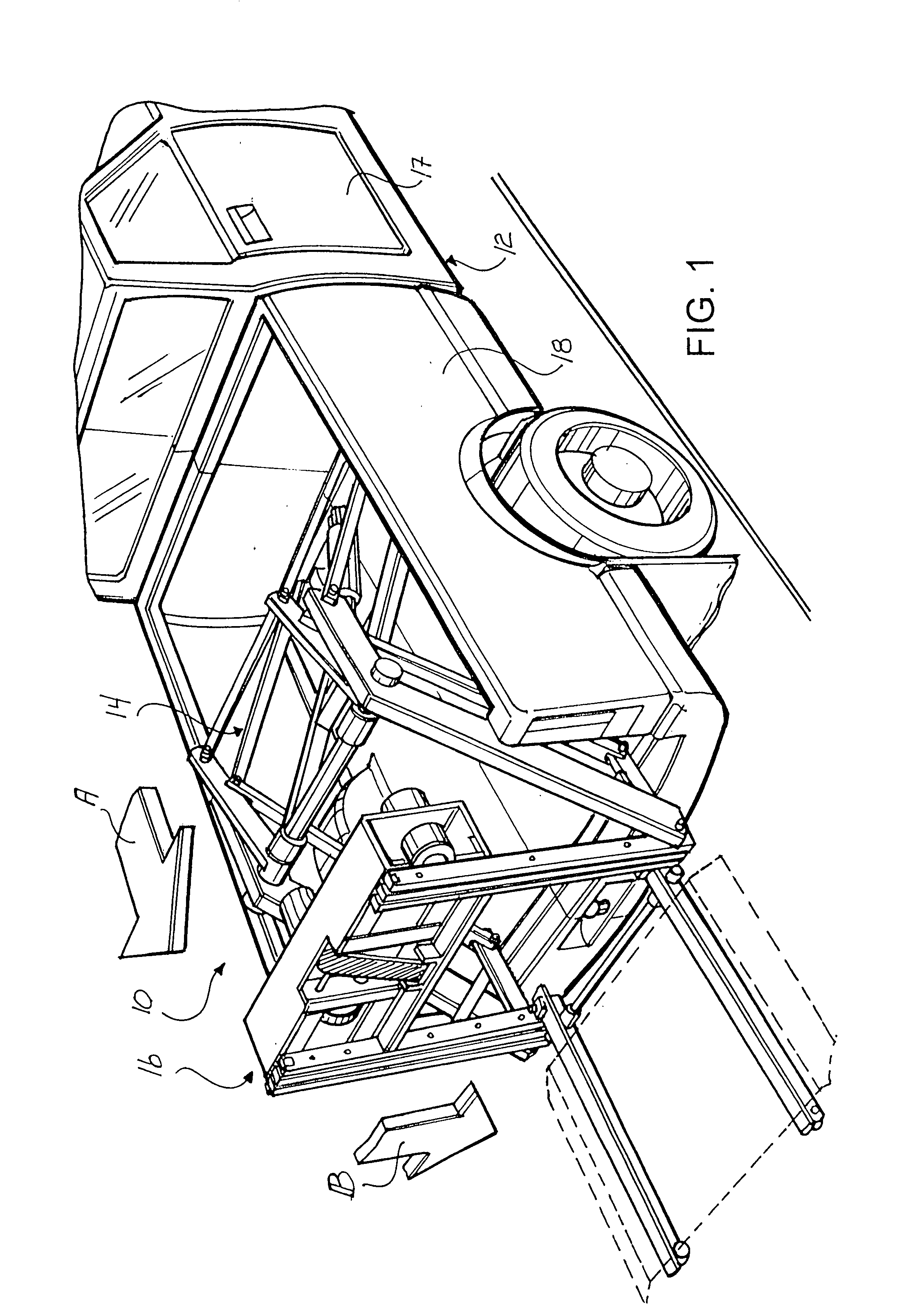 Vehicle loader mechanism
