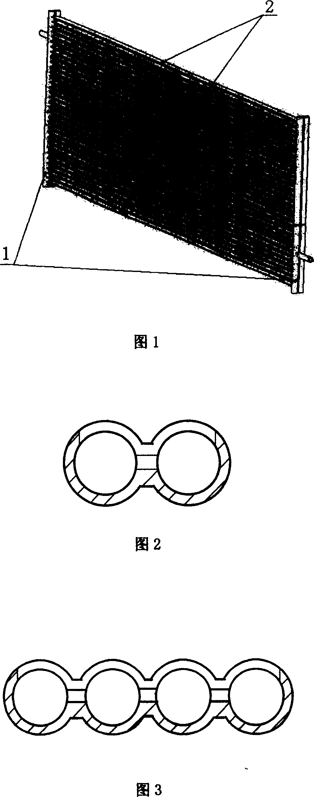 Micro-path parallel current heat-exchanger for transcritical Co2 circulation and mfg. method