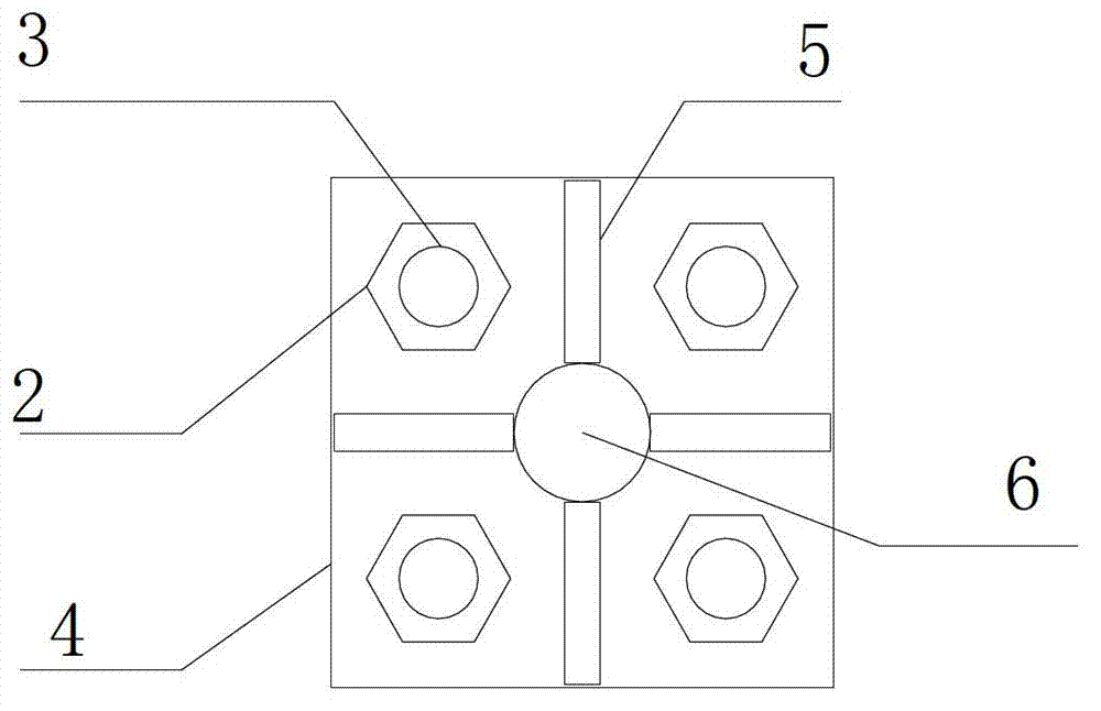 Bolt fixture structure for mechanical properties of bolts and testing device