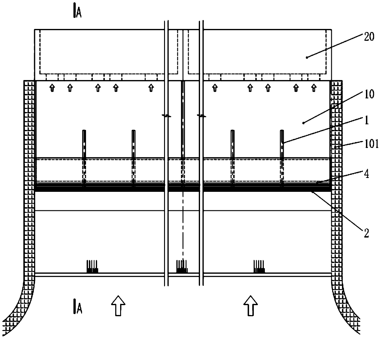 a dirt blocking device