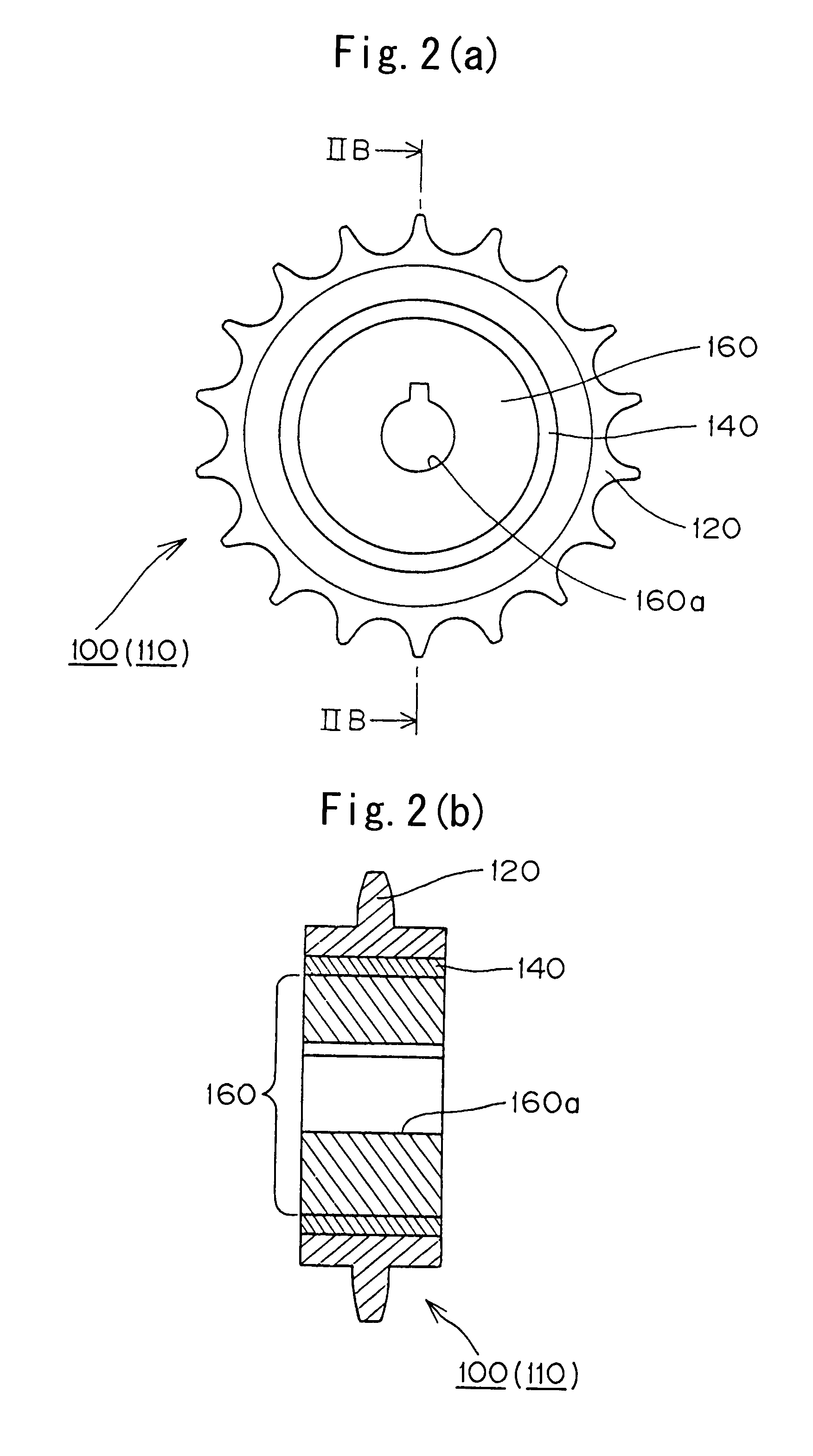 Chain transmission device