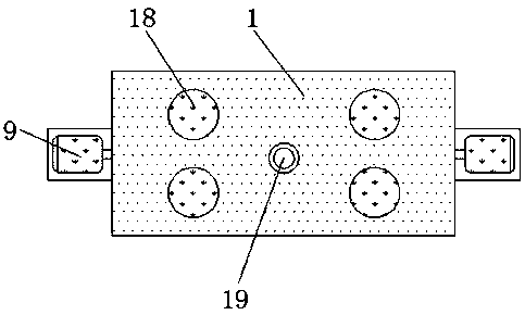 A kitchen pipeline anti-clogging fault detection device