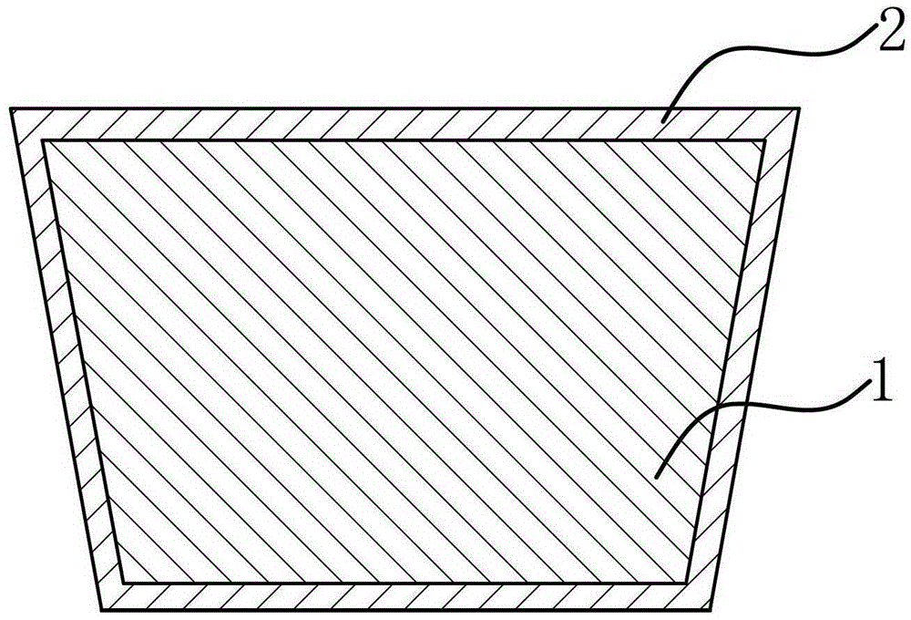 A kind of wrapped cloth V-belt and preparation method thereof