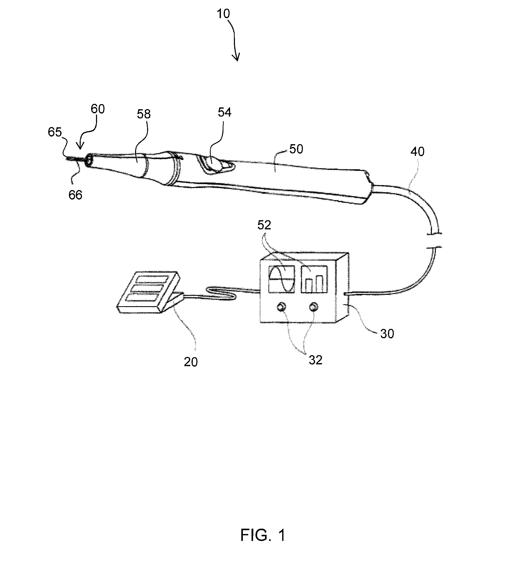System and method of controlling power delivery to a surgical instrument