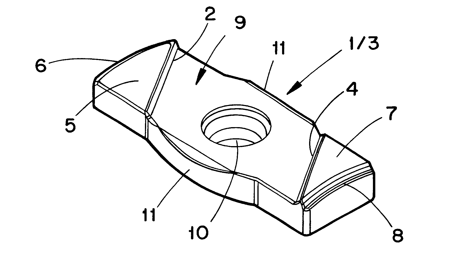 Support pad for a deep hole drill