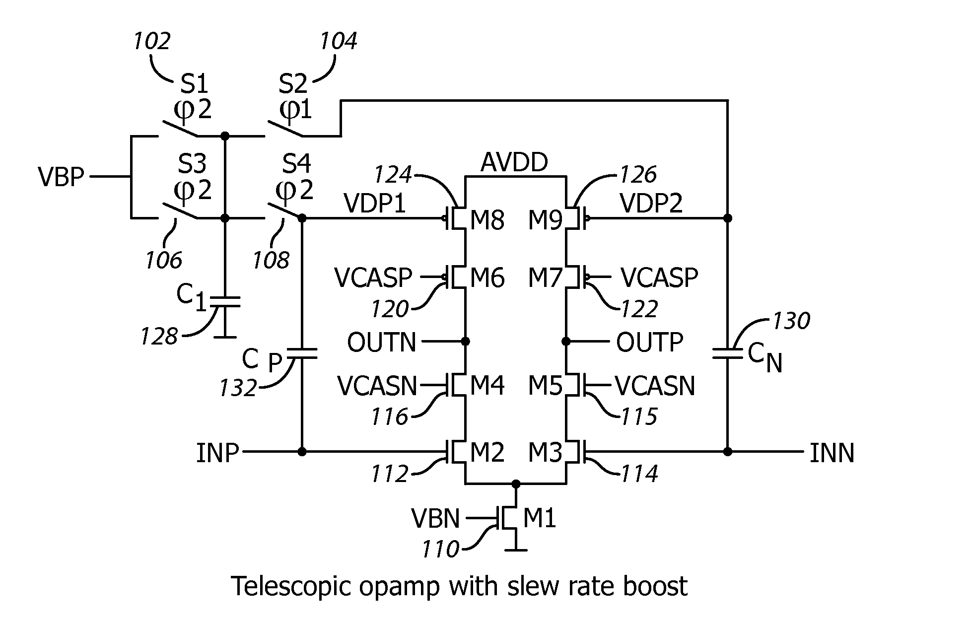 Telescopic OP-AMP With Slew Rate Control
