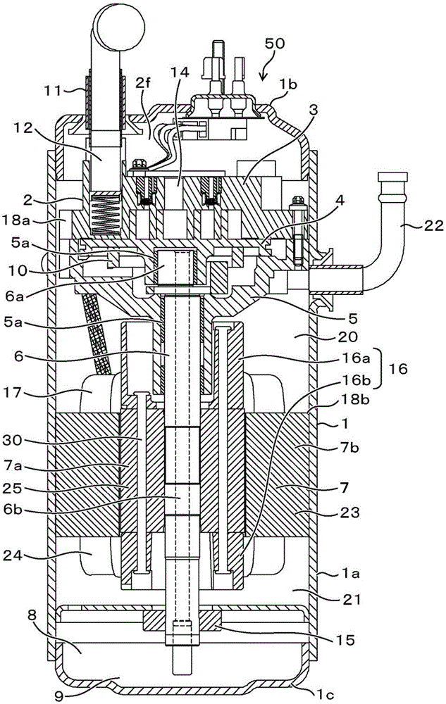 Sealed type electric compressor