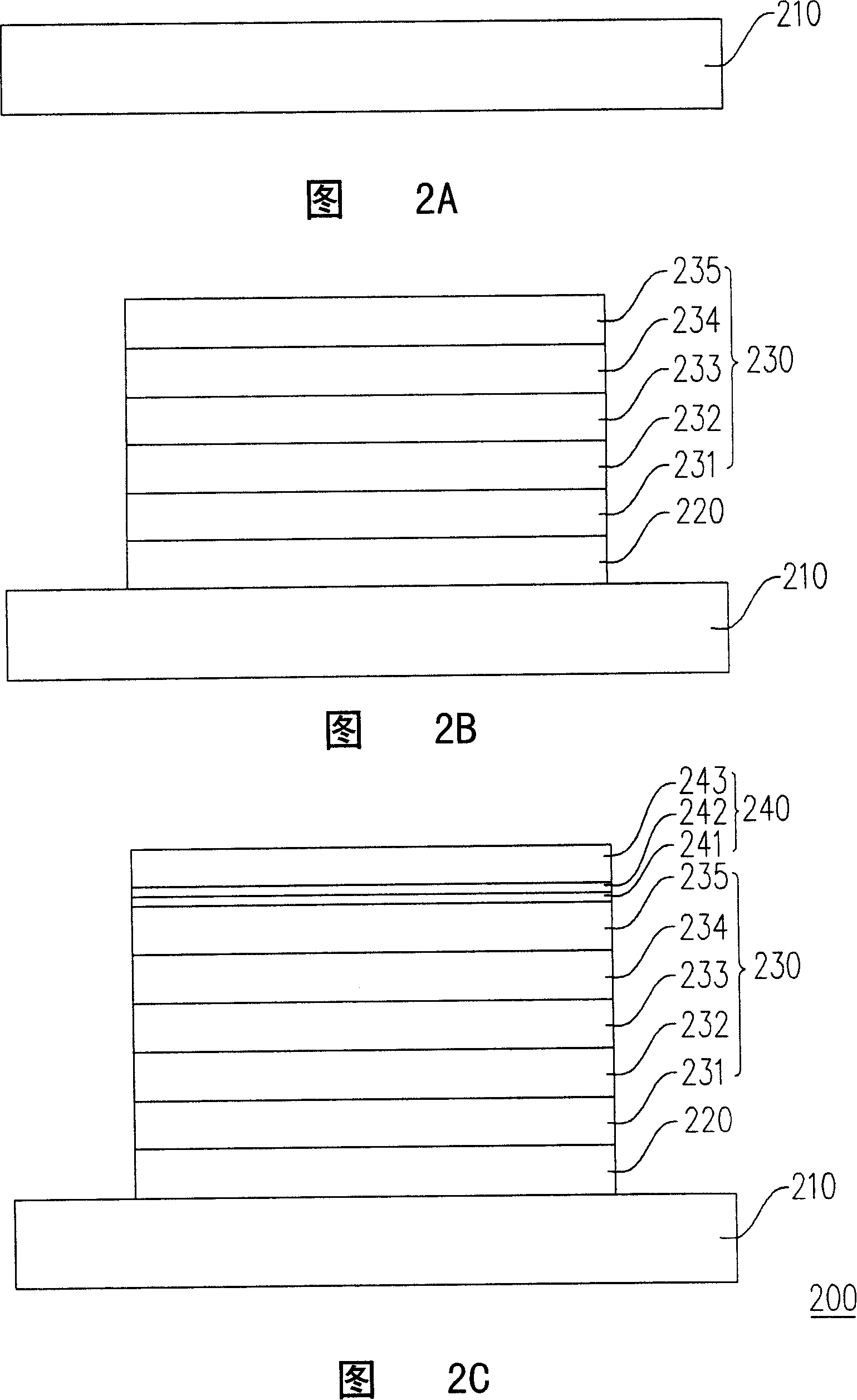 Dual-side luminescent type organic LED and its making method