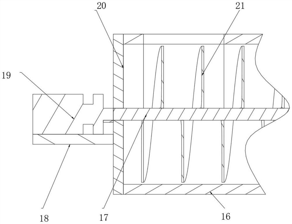 Medical waste disinfection treatment device for department of infectious diseases