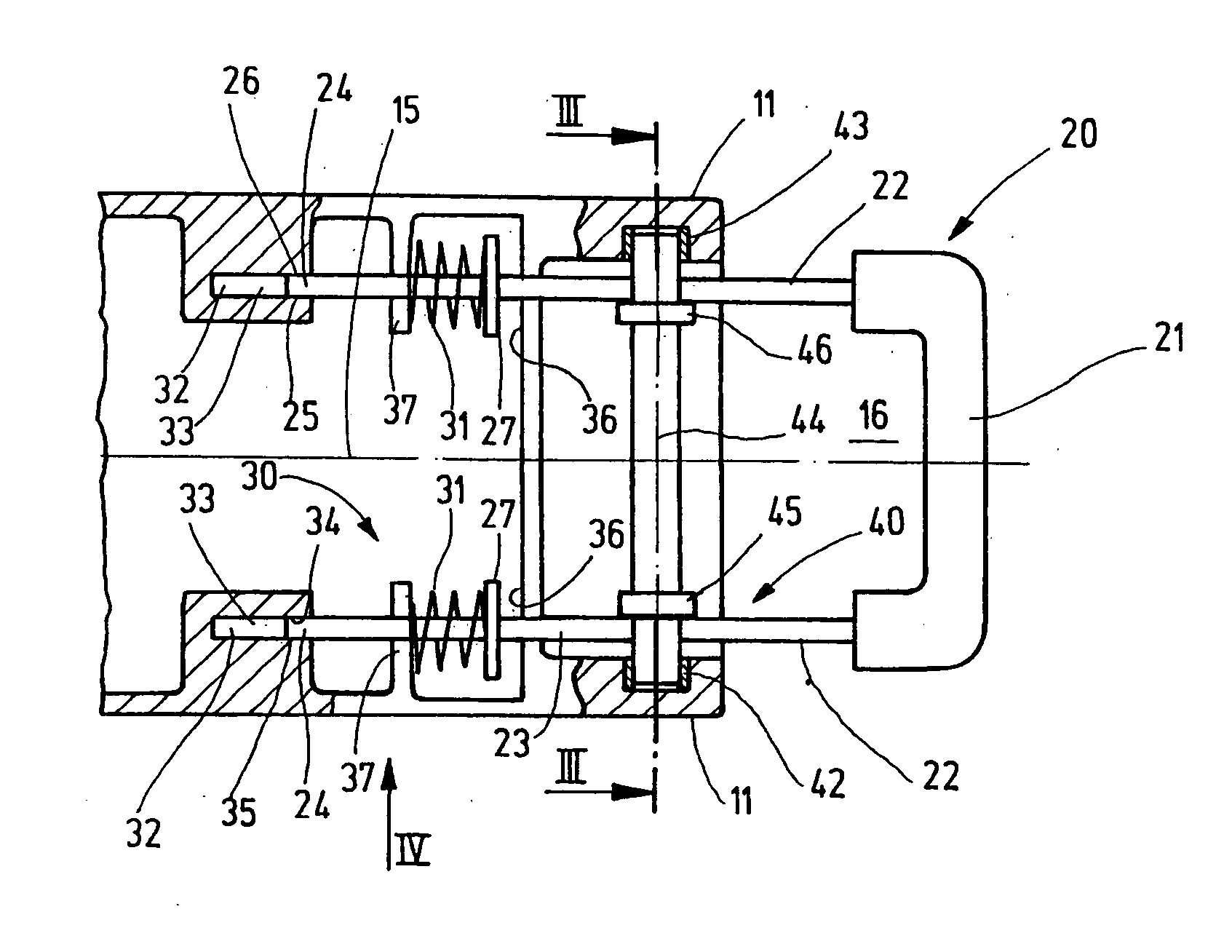 Power tool with a rotating and/or hammering drive mechanism