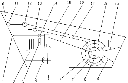 Nuclear power steam-jet ship propulsion system