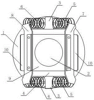 A multi-contact centrifugal switch