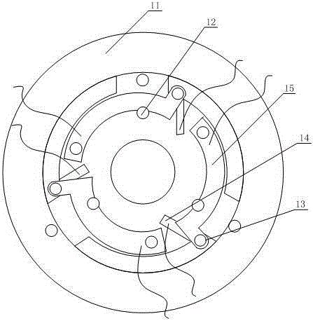 A multi-contact centrifugal switch