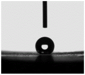 Preparing method for fine copper hydrophobic surface with wetting anisotropy