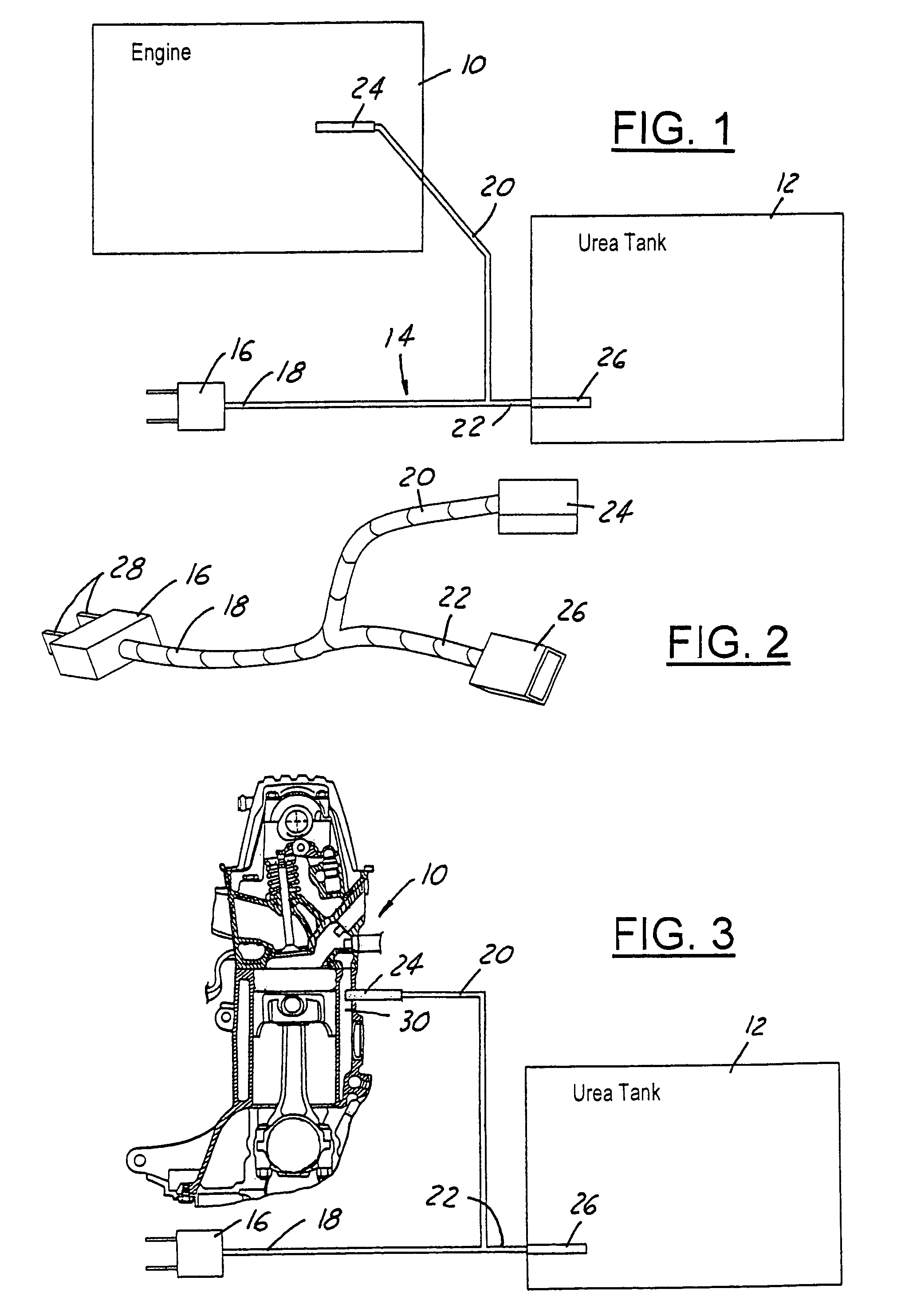 Heater system for diesel engines having a selective catalytic reduction system