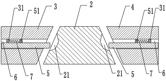 Overturning type lectern