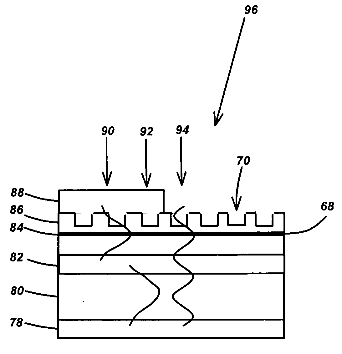 High efficiency light emitting diode (LED) with optimized photonic crystal extractor