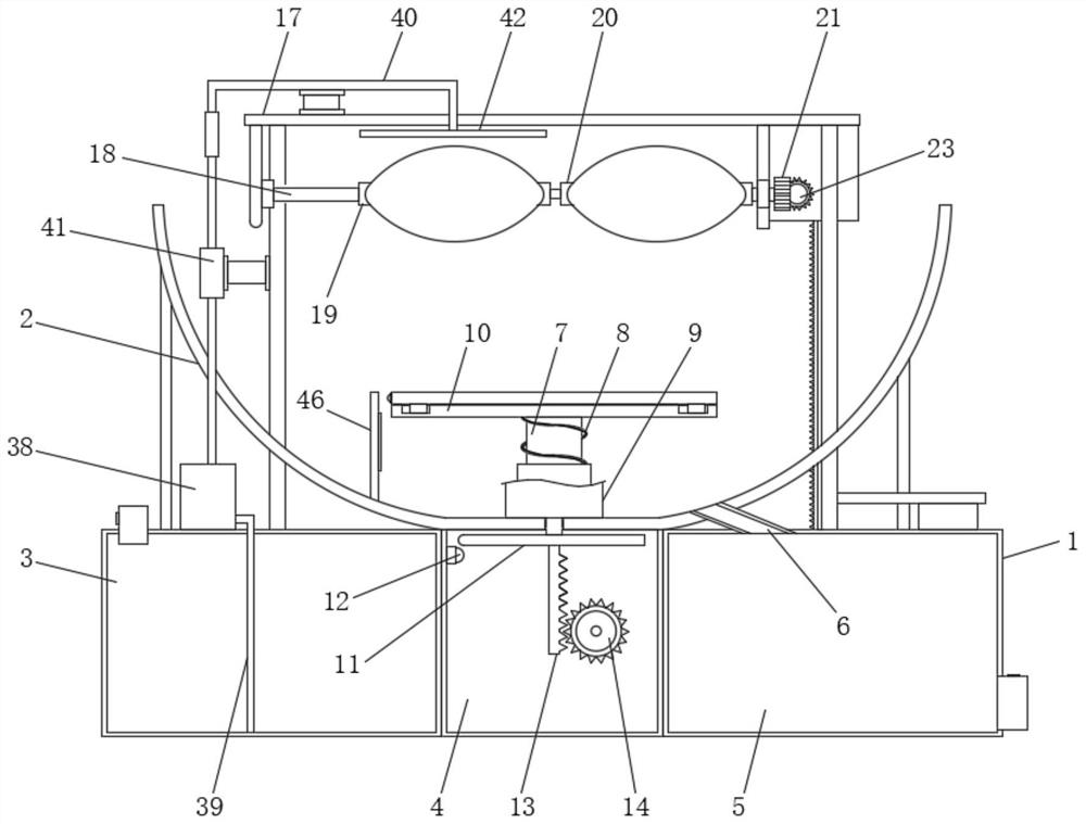 An auxiliary device for changing dressings based on orthopedic clinics