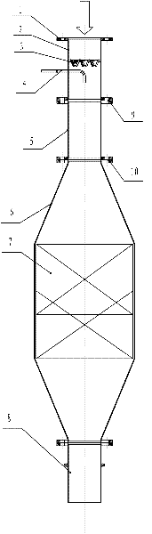 Static mixer for exhaust system