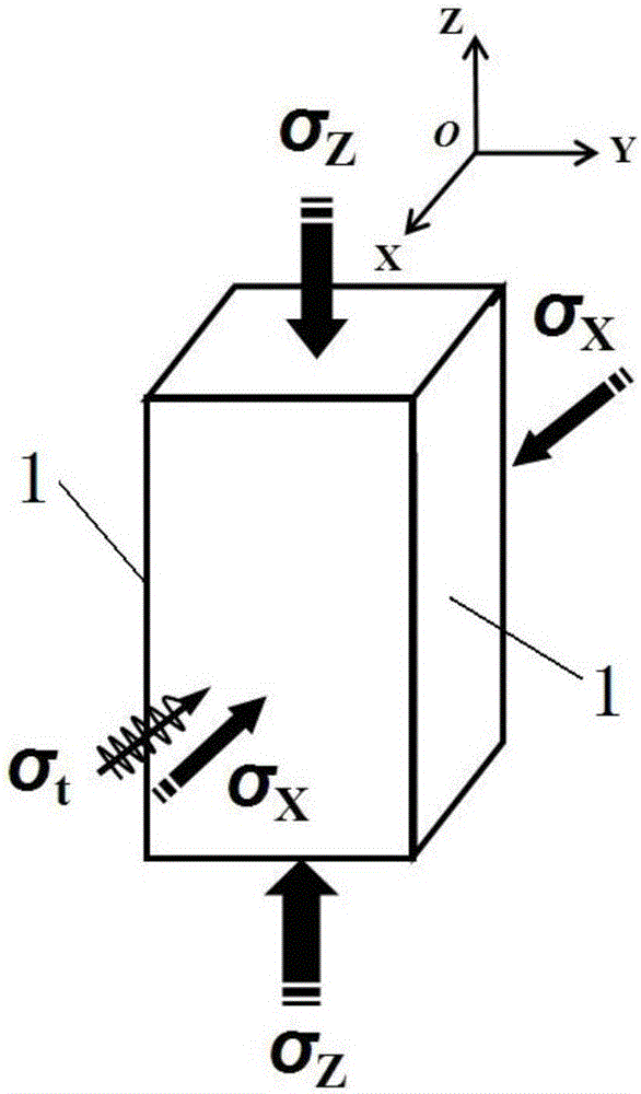 Experiment method for simulating axial micro-disturbance of dike to trigger type rock burst