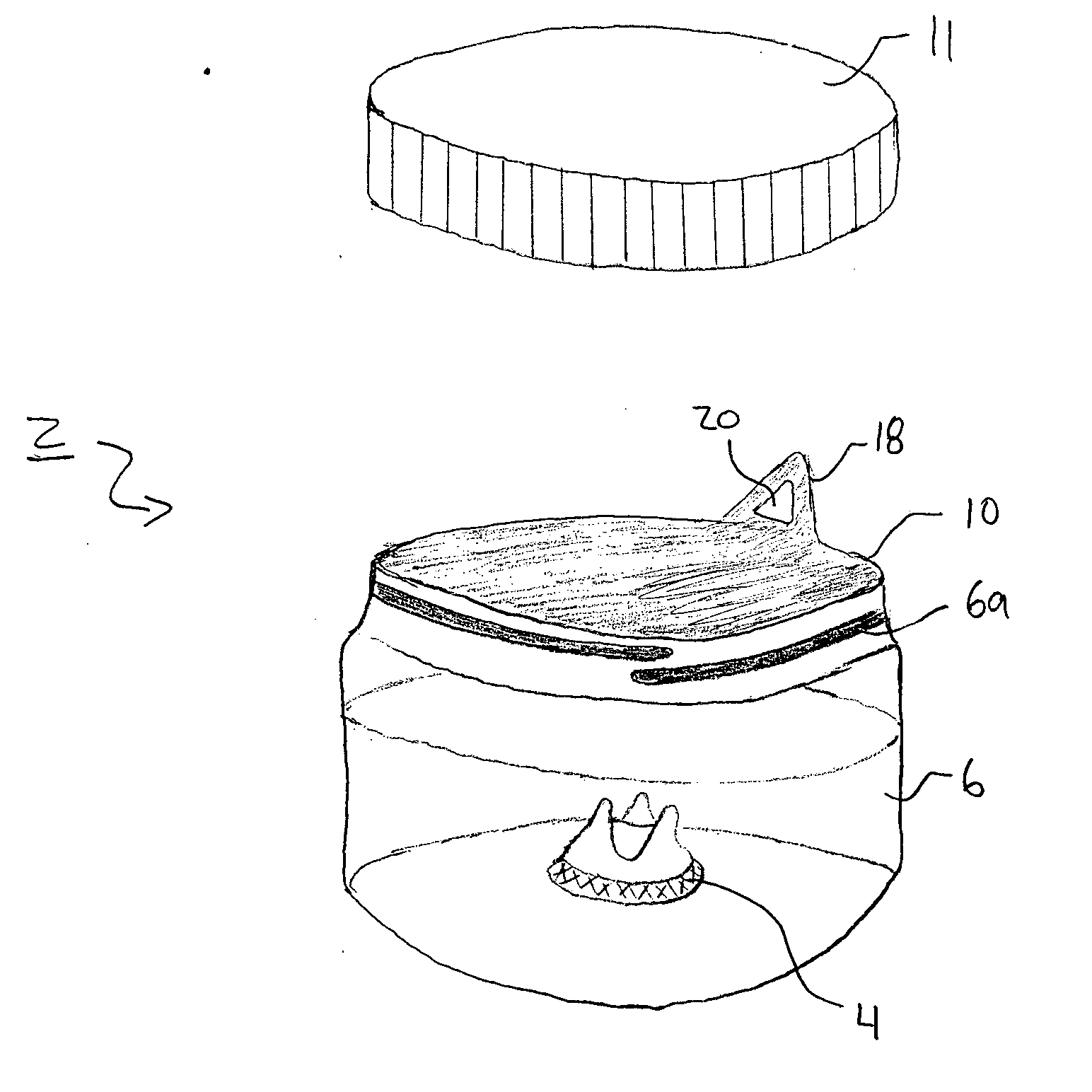 Apparatus for storing biological prostheses