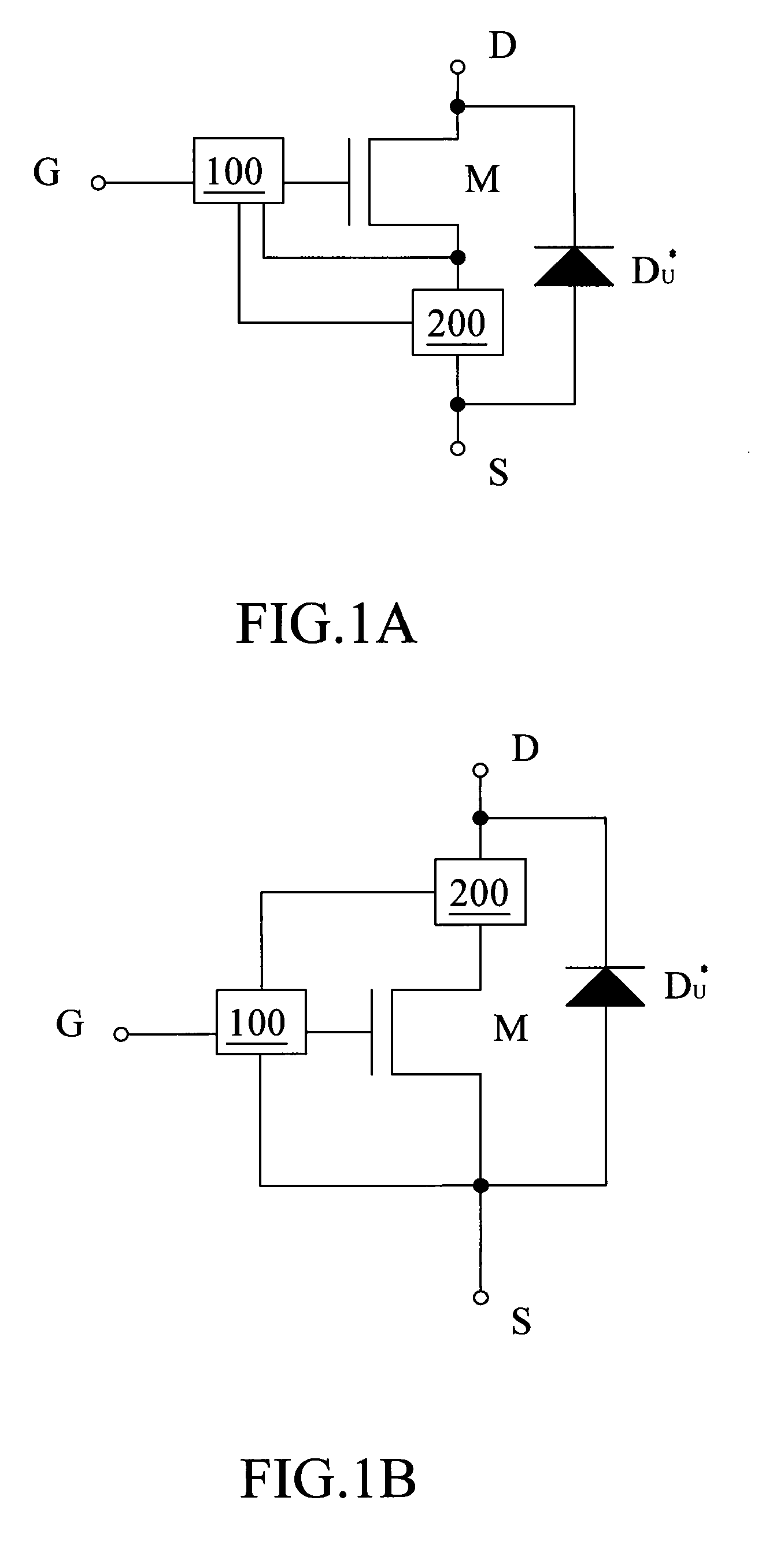 Unidirectional mosfet and applications thereof