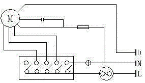 Multi-blade electric fan with purification function and manufacturing method