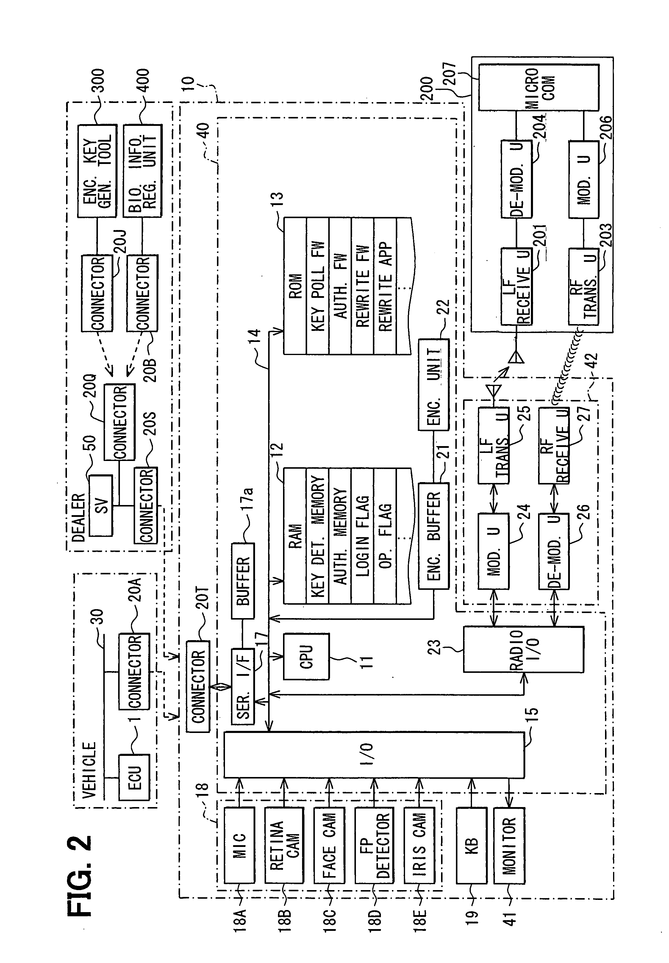 Vehicle information rewriting system