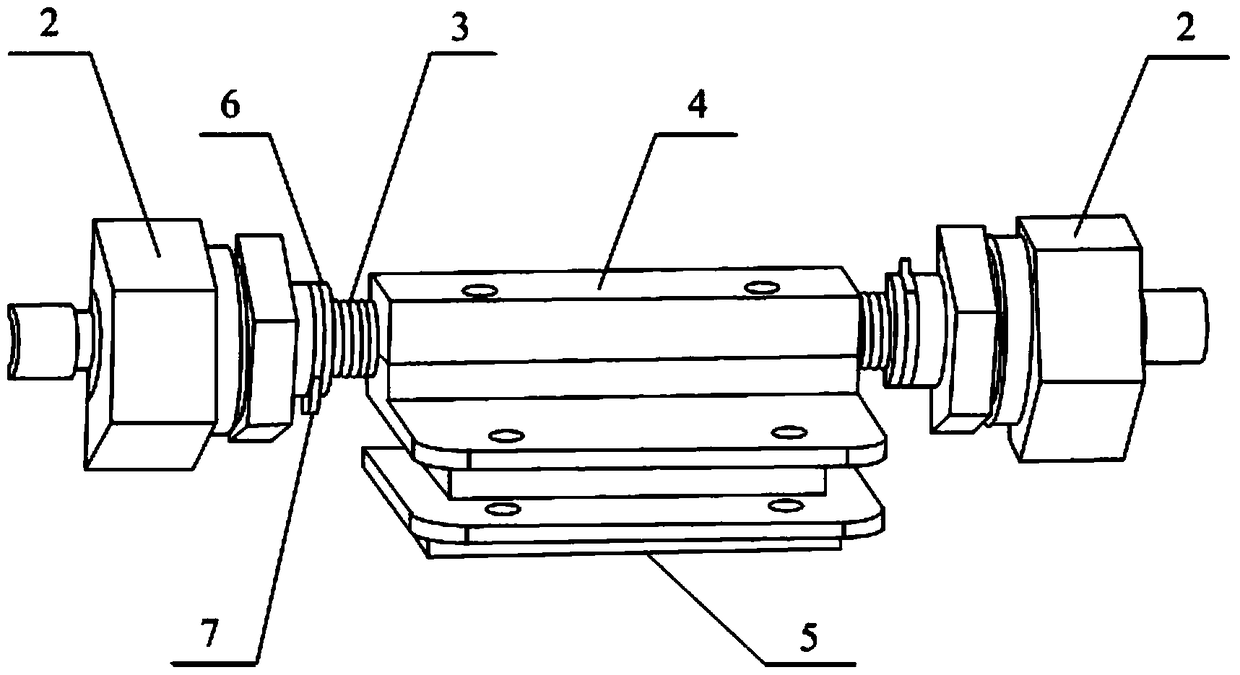 A device for realizing gas cold trap trapping and thermal desorption