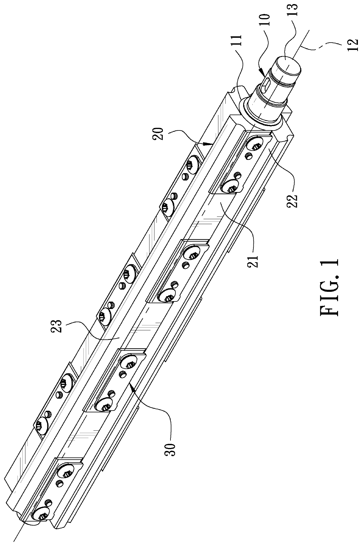 Adjustable multi-section blade structure for automatic planer