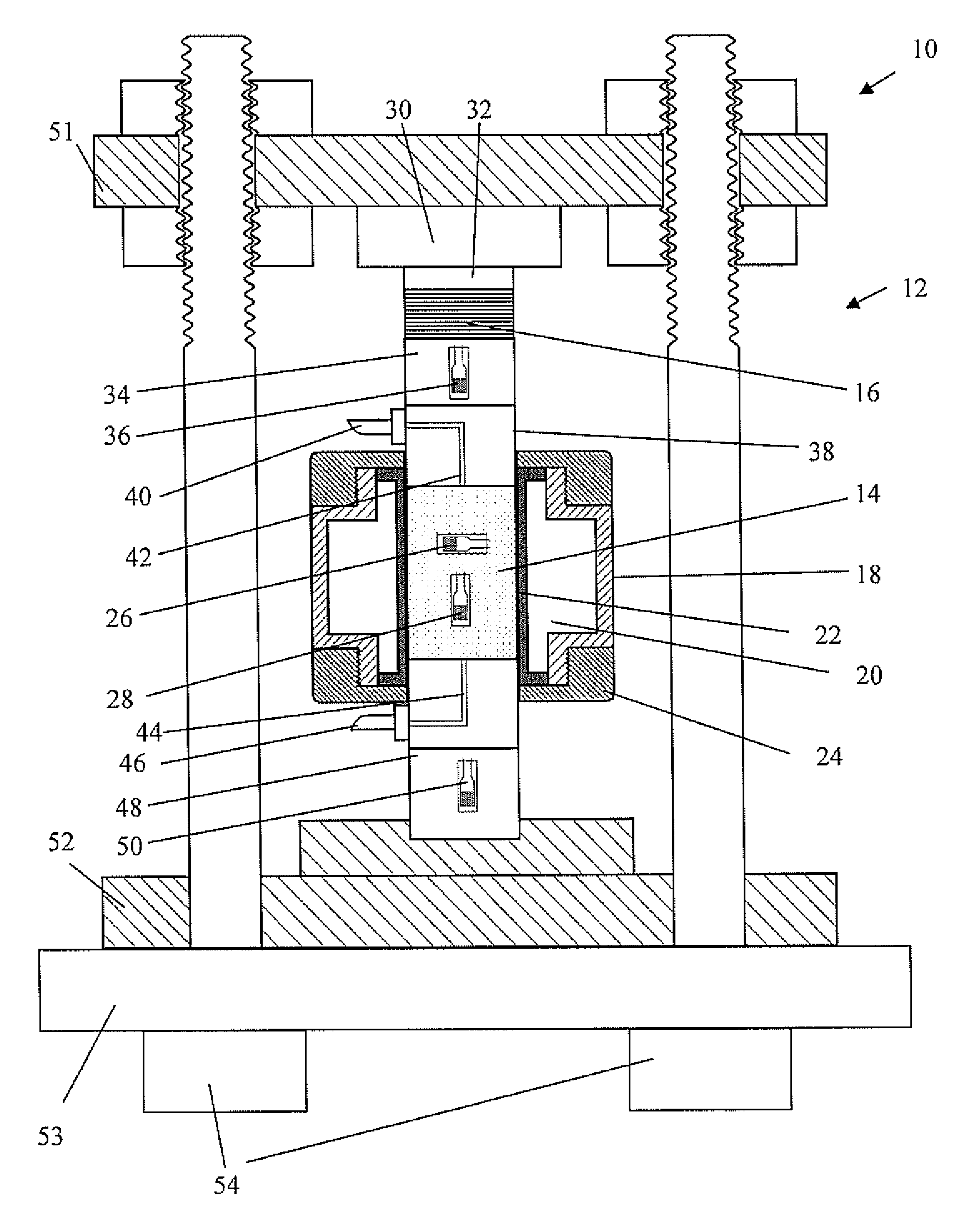 Apparatus for and a method of characterising mechanical properties of a sample