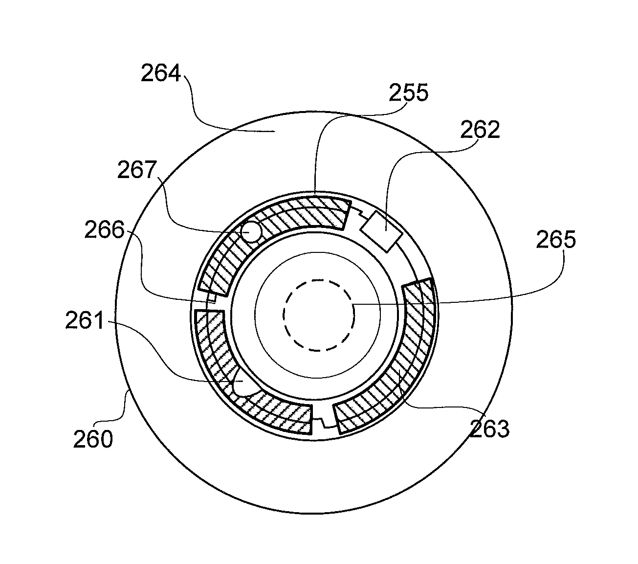 Ophthalmic lens system capable of wireless communication with multiple external devices
