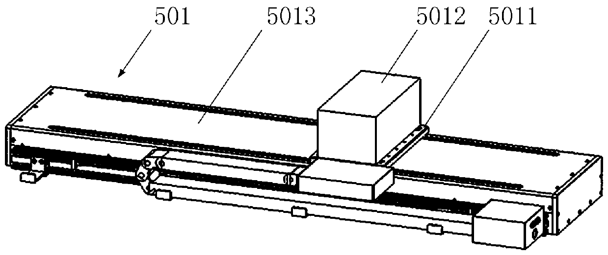 Vibration reduction system and control method for horizontal vibration of high-speed elevator car