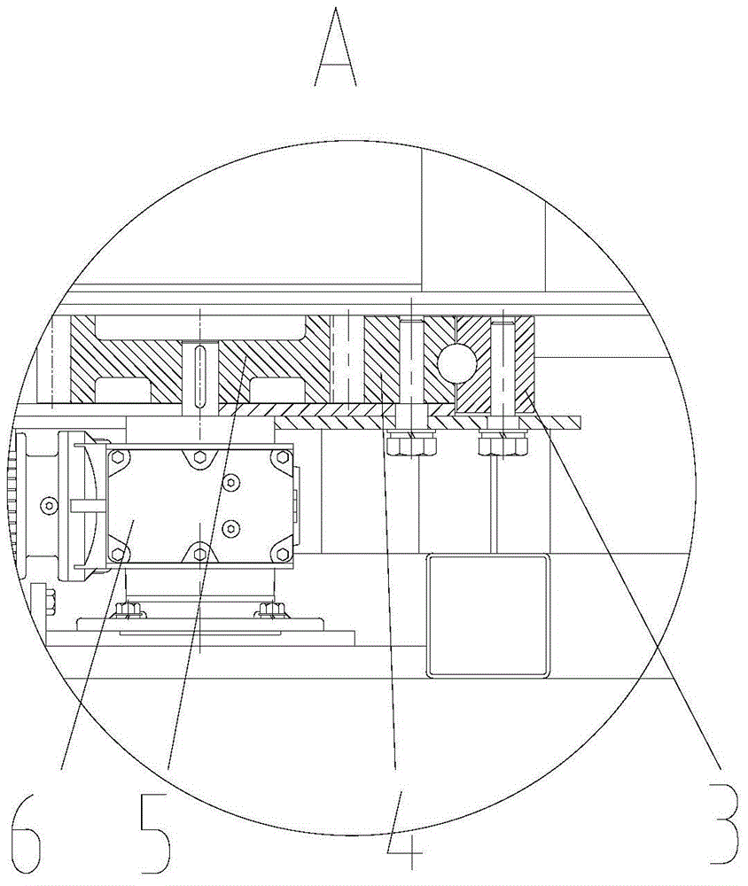 Large bag conveying and steering method and conveying and steering device