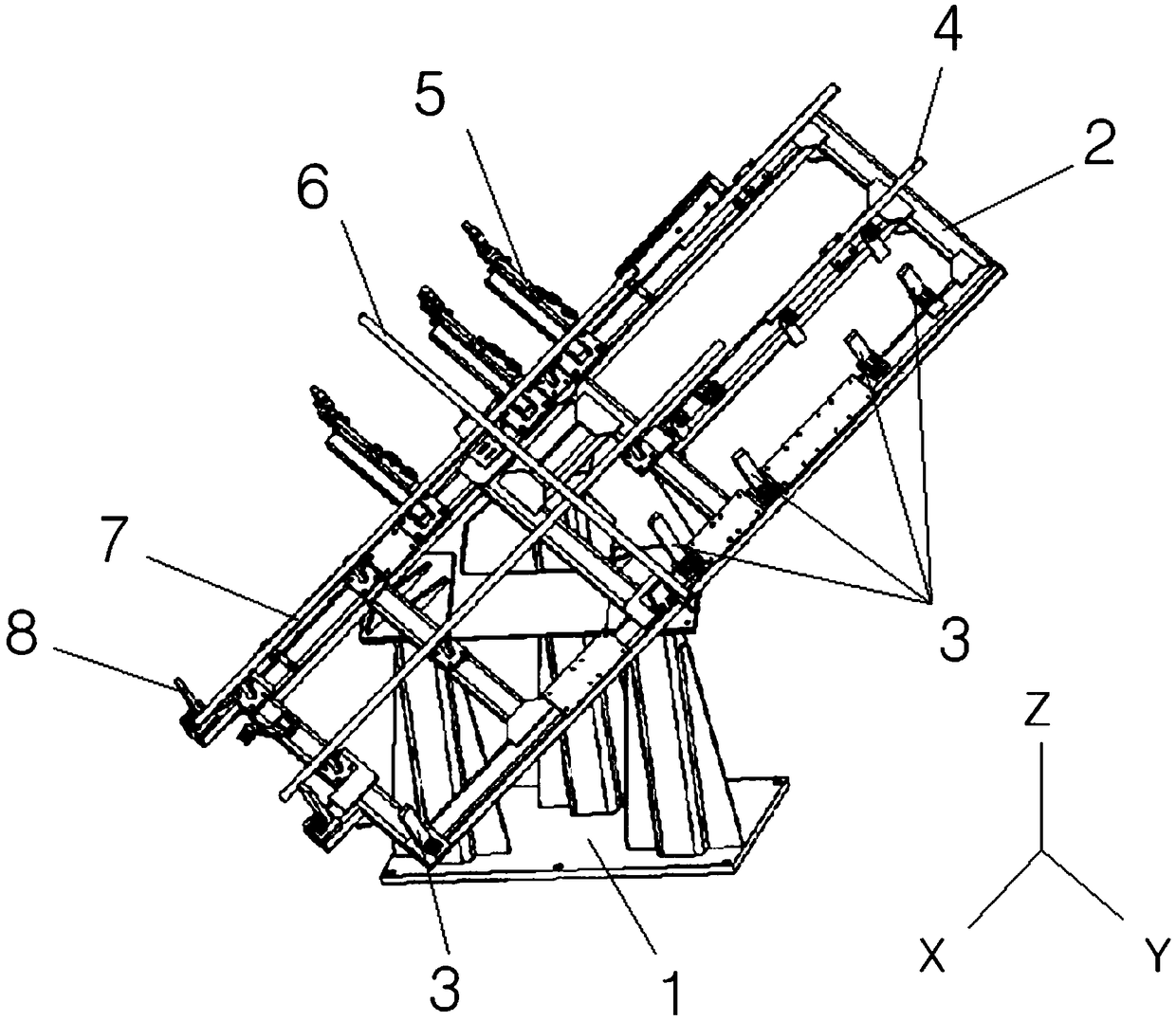 Positioning tool for top cover outer plate