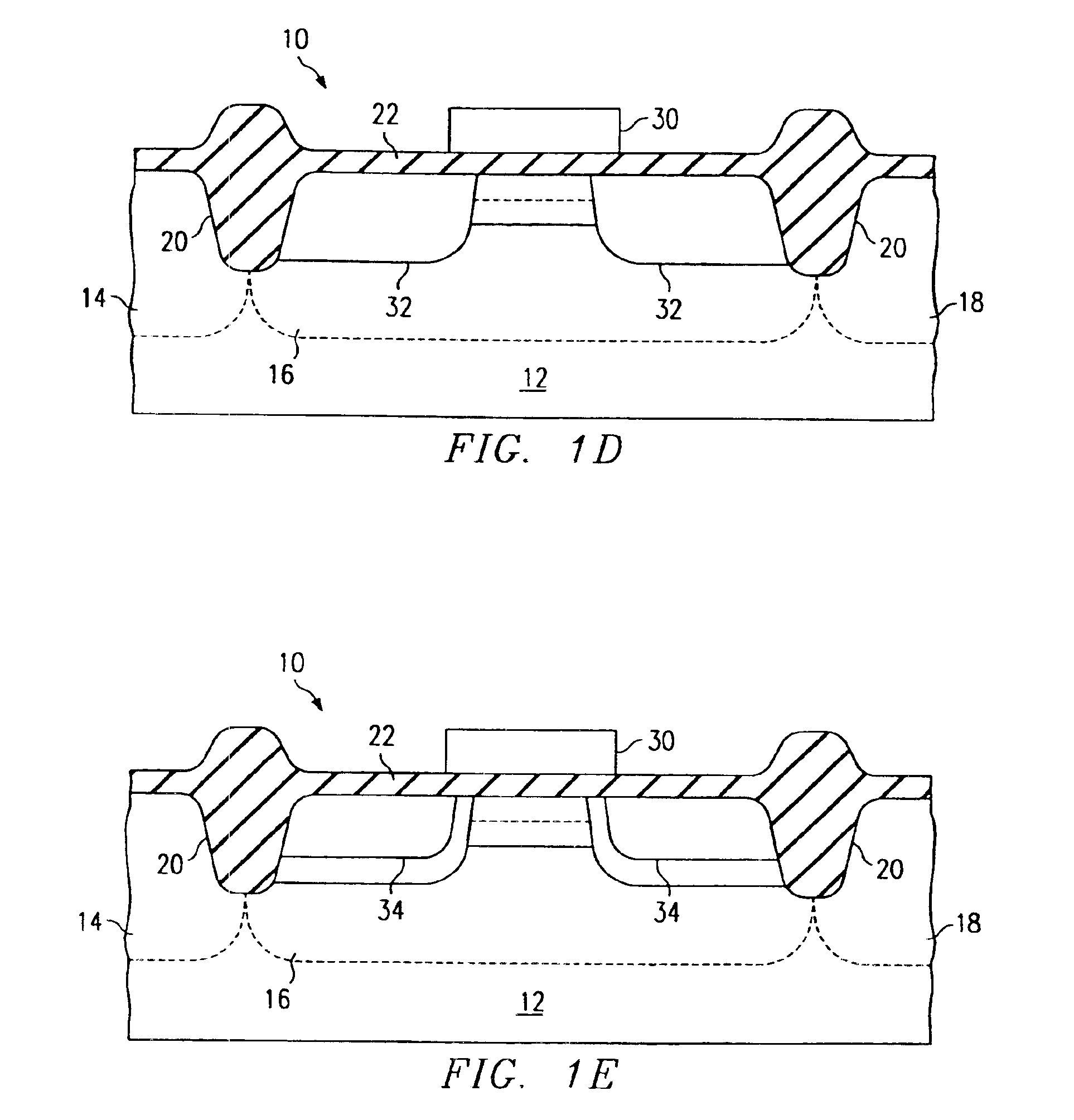 Dual-counterdoped channel field effect transistor and method