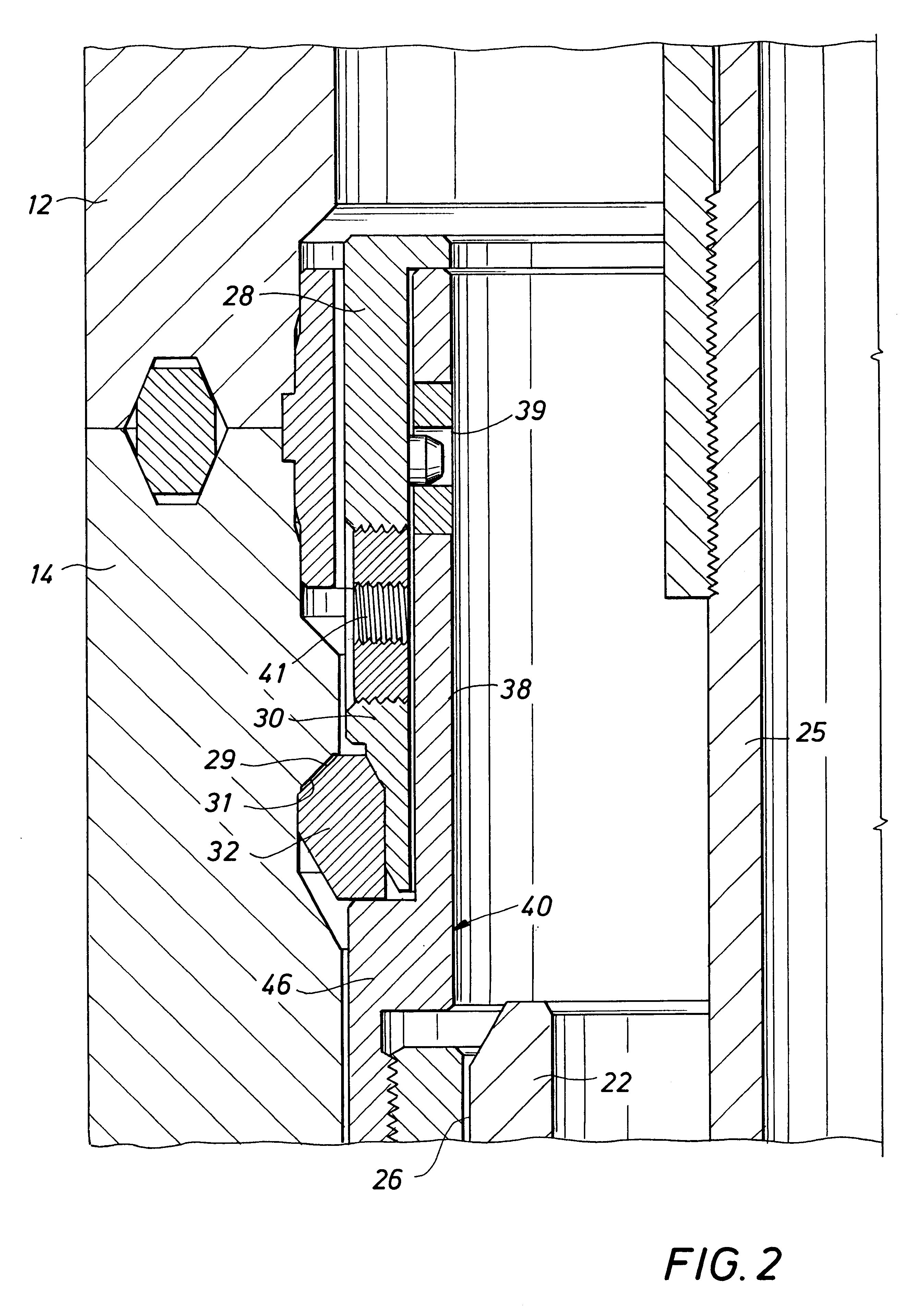 Energized sealing cartridge for annulus sealing between tubular well components