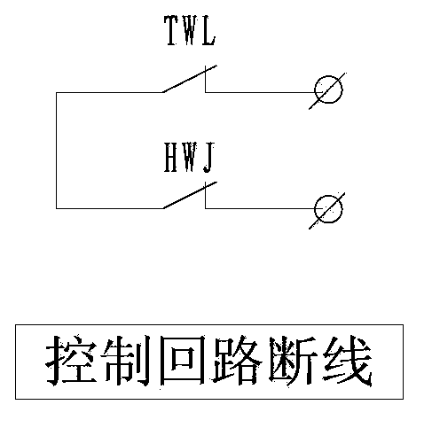 Control circuit of high-voltage circuit breaker