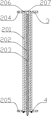 Novel glass fiber reinforced plastic lightning rod