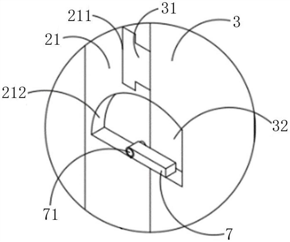 A server cabinet and its easily disassembled and assembled noise reduction structure