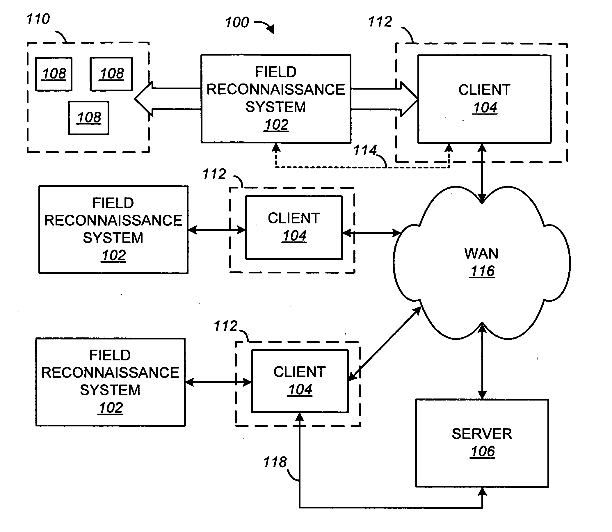 Systems and methods for recording and reporting data collected from a remote location